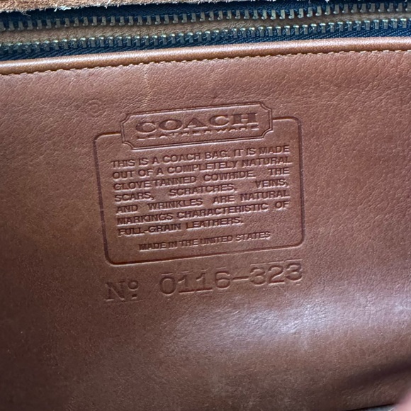Vintage Coach City Bag - Picture 9 of 11